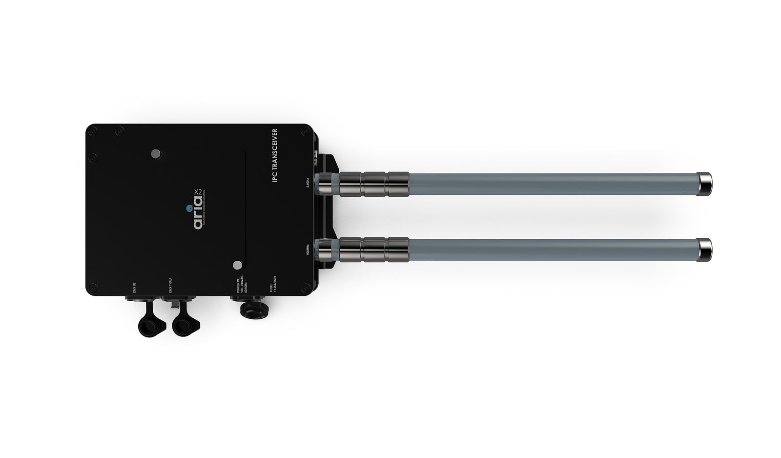 ADJ Aria X2 IPC Wireless DMX Transceiver with Wired Digital Communication Network by ADJ