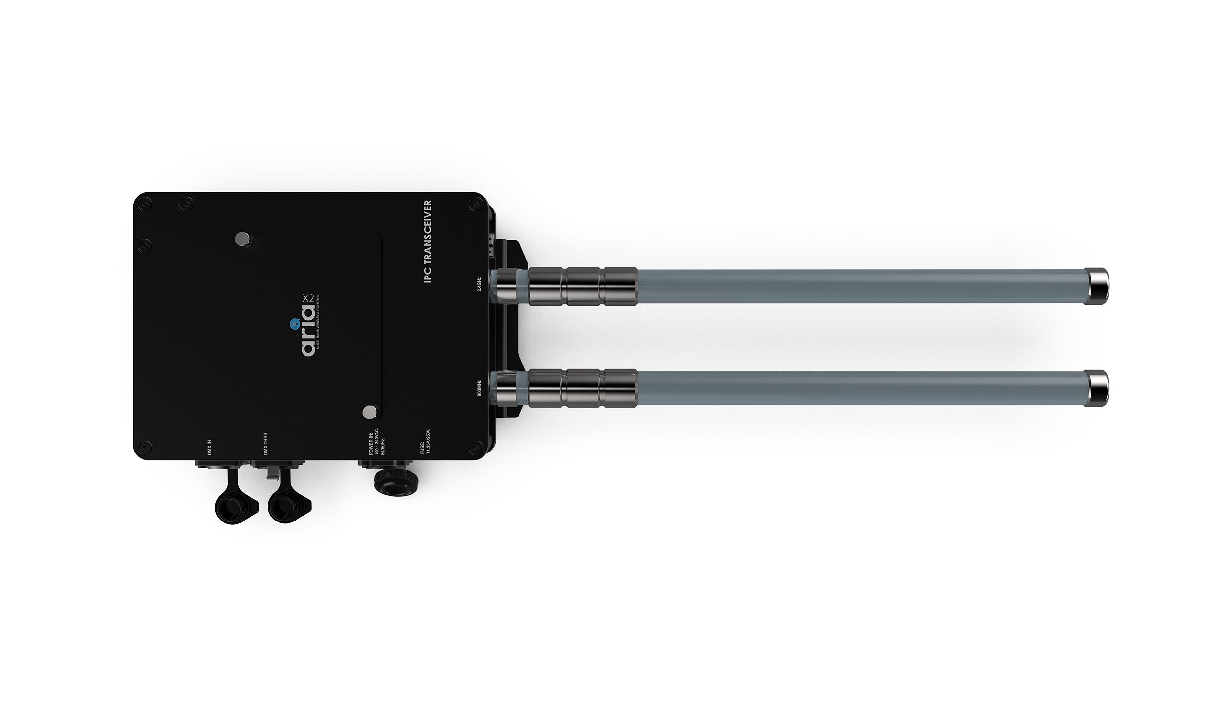 ADJ Aria X2 IPC Wireless DMX Transceiver with Wired Digital Communication Network by ADJ