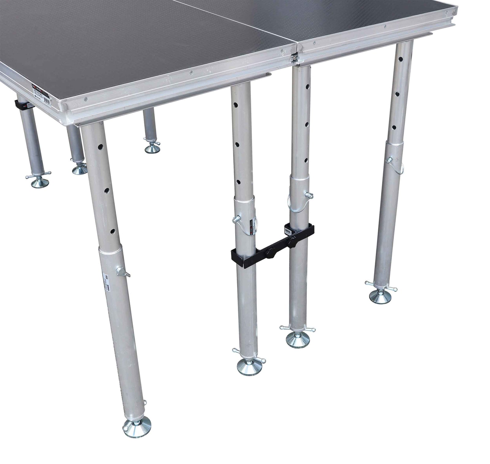 ProX XSQ-2x6 MK2, StageQ 2' x 6' Single Stage Unit Height Adjustable from 28 to 48" in