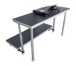 ProX XSQ-2x6 MK2, StageQ 2' x 6' Single Stage Unit Height Adjustable from 28 to 48" in