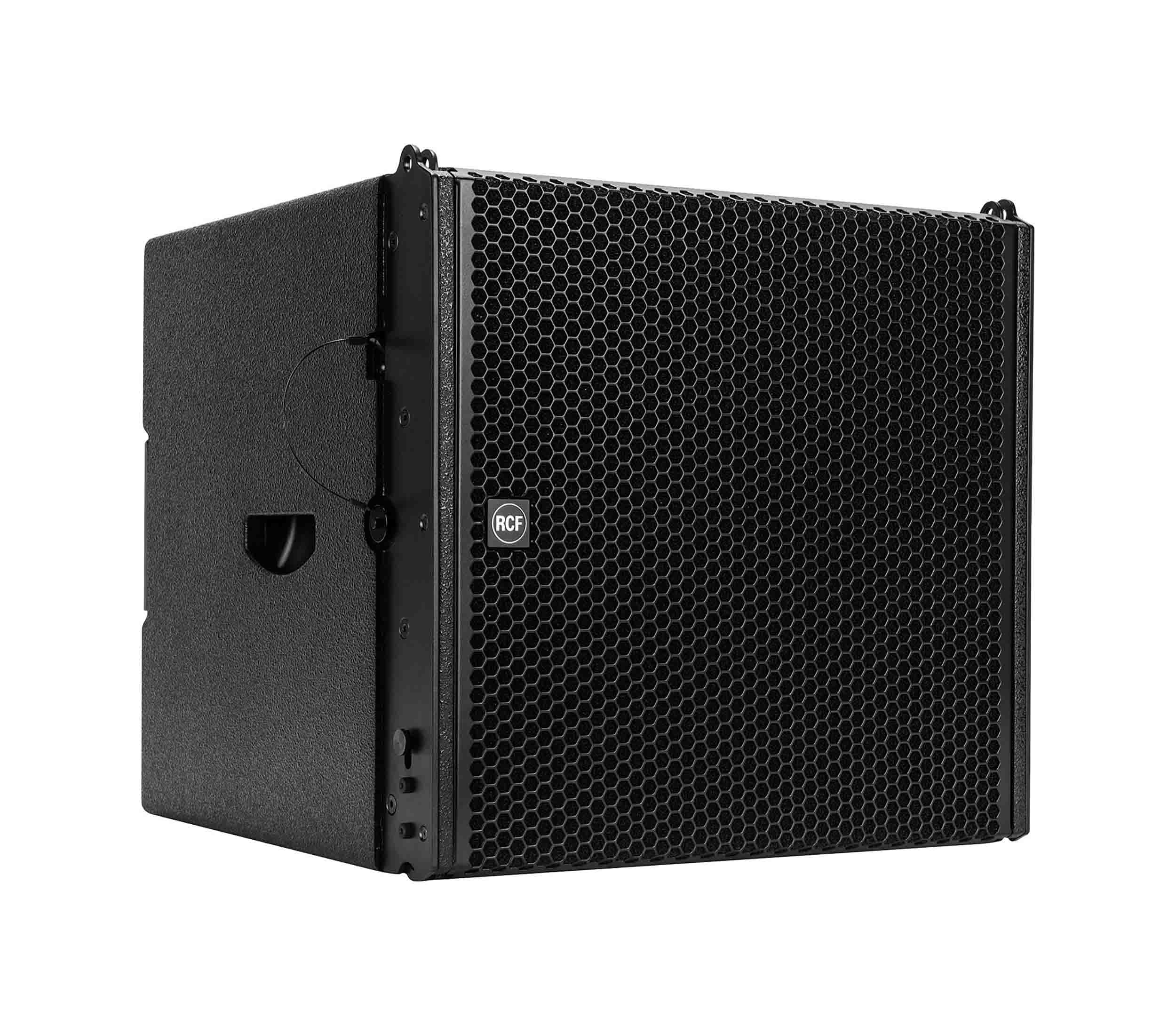 RCF HDL35-AS, 2200-Watt Active Flyable Subwoofer Module - Black