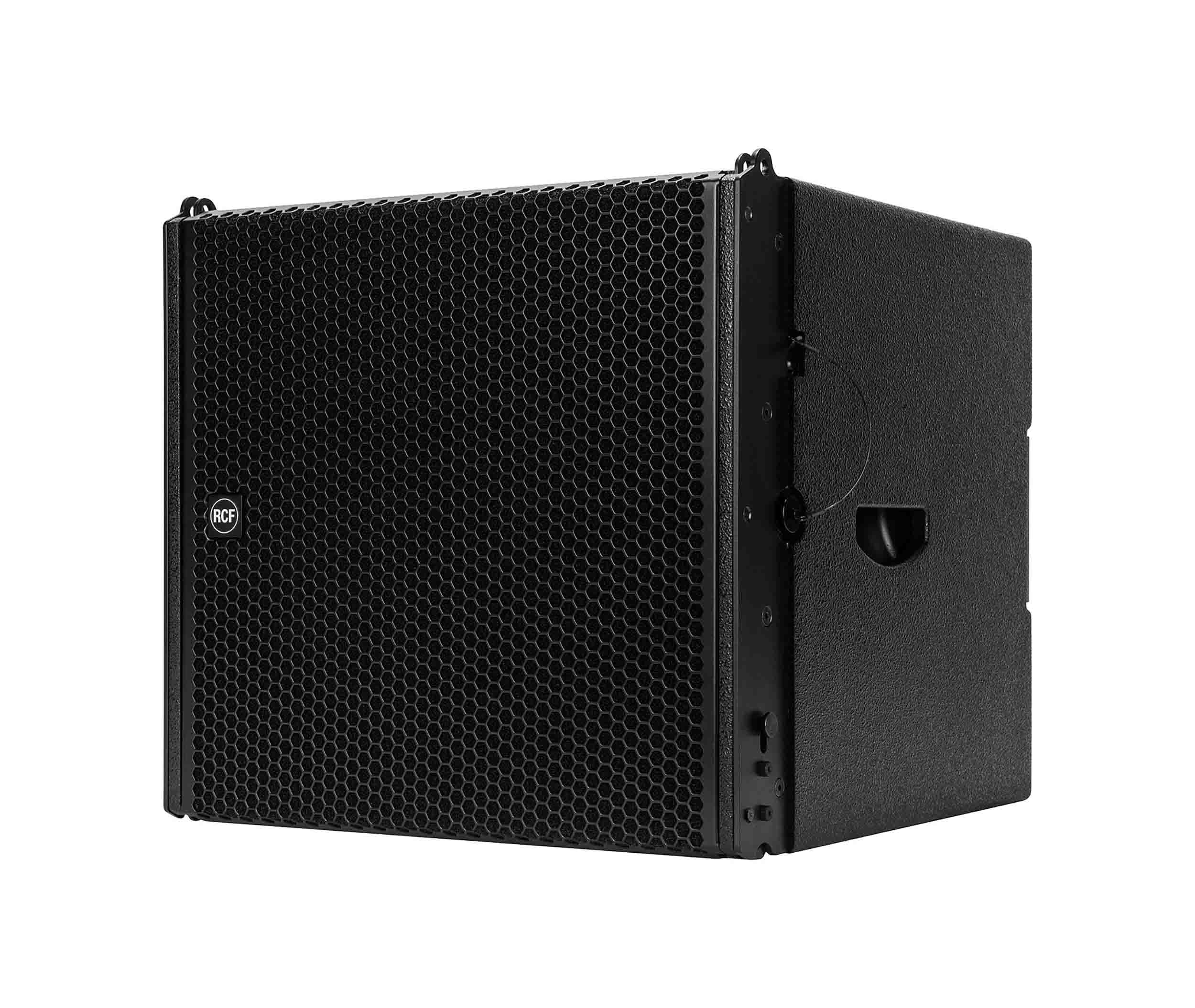 RCF HDL35-AS, 2200-Watt Active Flyable Subwoofer Module - Black