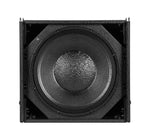 RCF HDL35-AS, 2200-Watt Active Flyable Subwoofer Module - Black