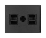Open Box: RCF SUB-8008-AS Professional 4400W Powered Dual 18" Subwoofer - Black by RCF