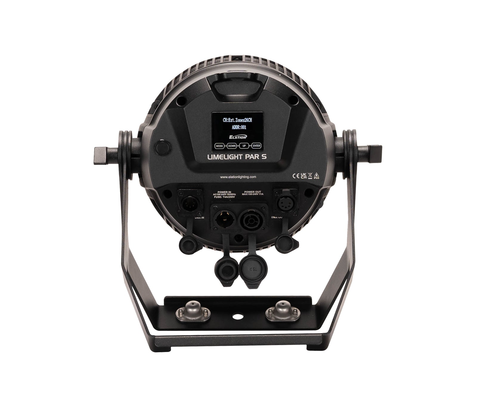 Elation Limelight Par S IP65 Rated RGBL LED PAR with Zoom - 7x 60 Watt by Elation Professional