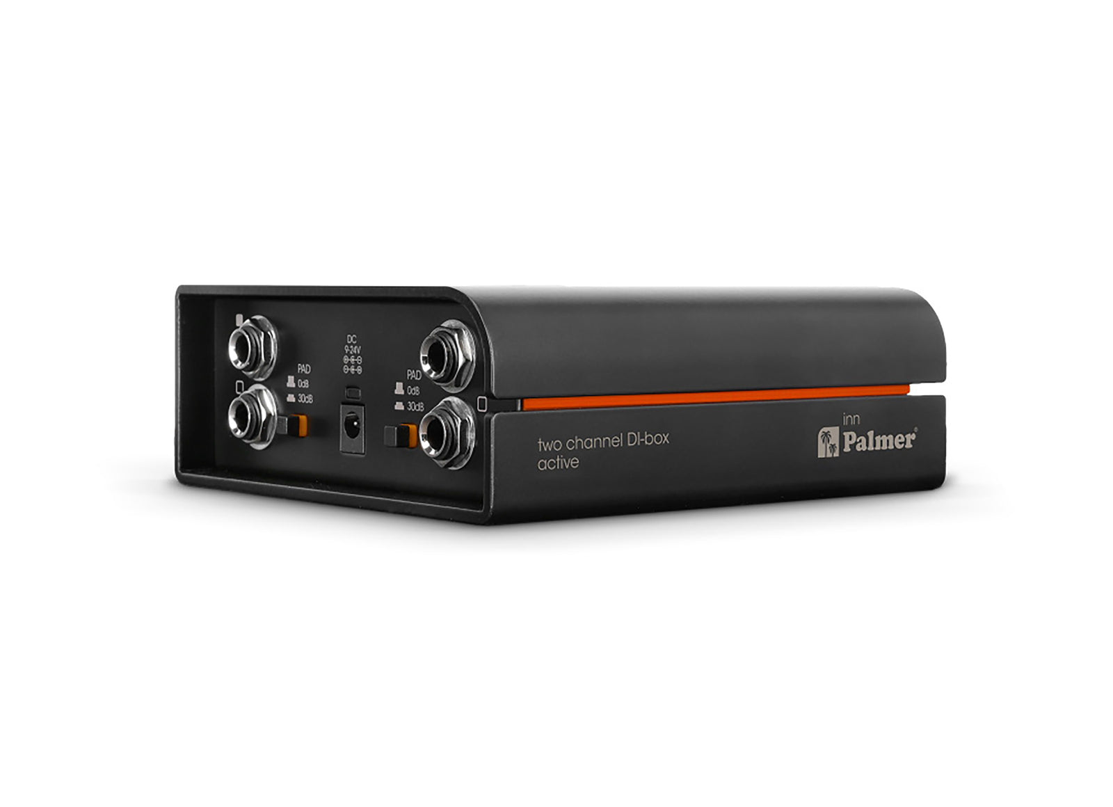 Palmer River Inn Active 2-Channel DI Box for Guitar, Bass and Keyboard - Stereo by Palmer