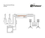 Palmer River Inn Active 2-Channel DI Box for Guitar, Bass and Keyboard - Stereo by Palmer