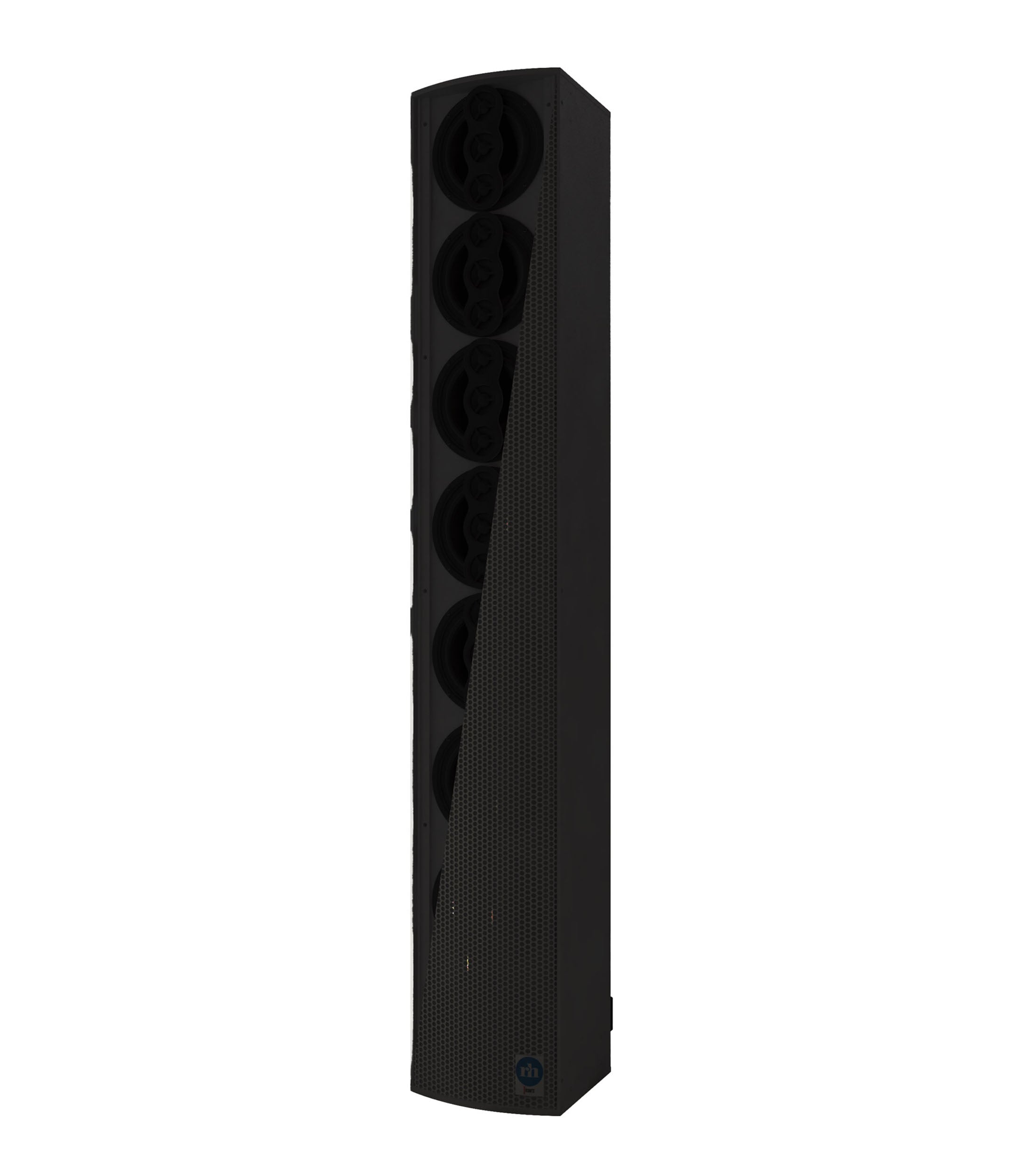 Renkus-Heinz IC8-RN-BK Digitally Steerable Column Array Speaker with Internal DSP - Black by Renkus-Heinz