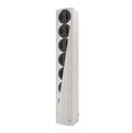 Renkus-Heinz IC8-RD-WT, Digitally Steerable Column Speaker with Dante - White by Renkus-Heinz