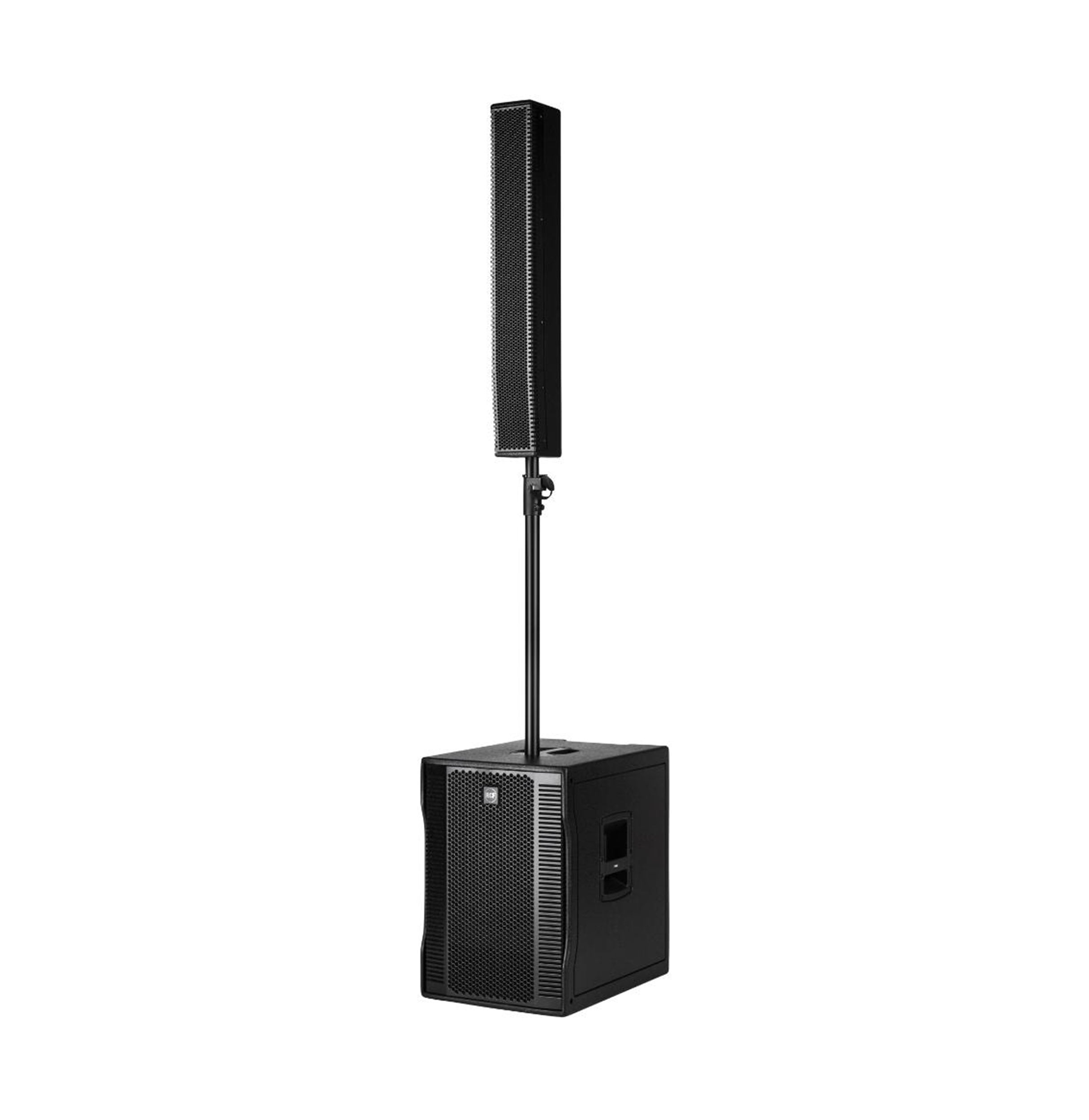 RCF EVOX-12-SYSTEM Active Compact Portable PA System - Black by RCF