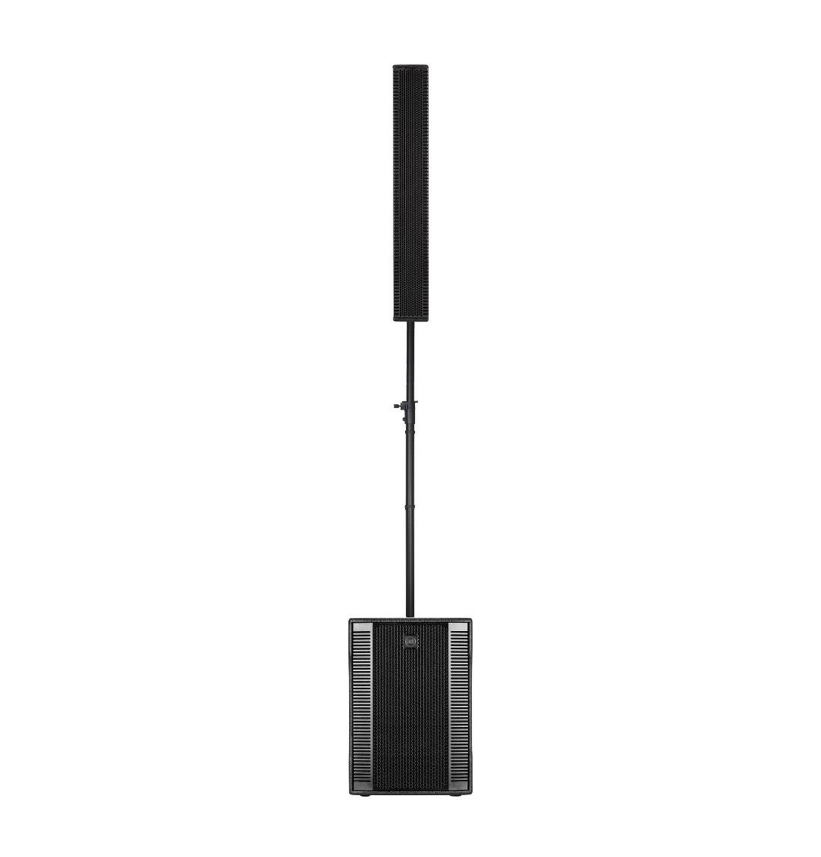RCF EVOX-12-SYSTEM Active Compact Portable PA System - Black by RCF