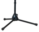 C-Stock Scratch & Dent: K&M Low Tripod Microphone Stand with Adjustable Boom - Black by K&M
