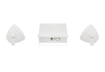 QSC AC-S6T-WH Acoustic Coverage Series 6.5" 2-Way 30W Speaker - Pair by QSC