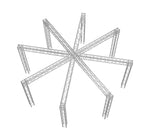 ProX XTP-10W9ES22, DJ PackageF34 Spider Trade Show Display Booth Truss System - 9 x 22 Ft. by ProX Cases