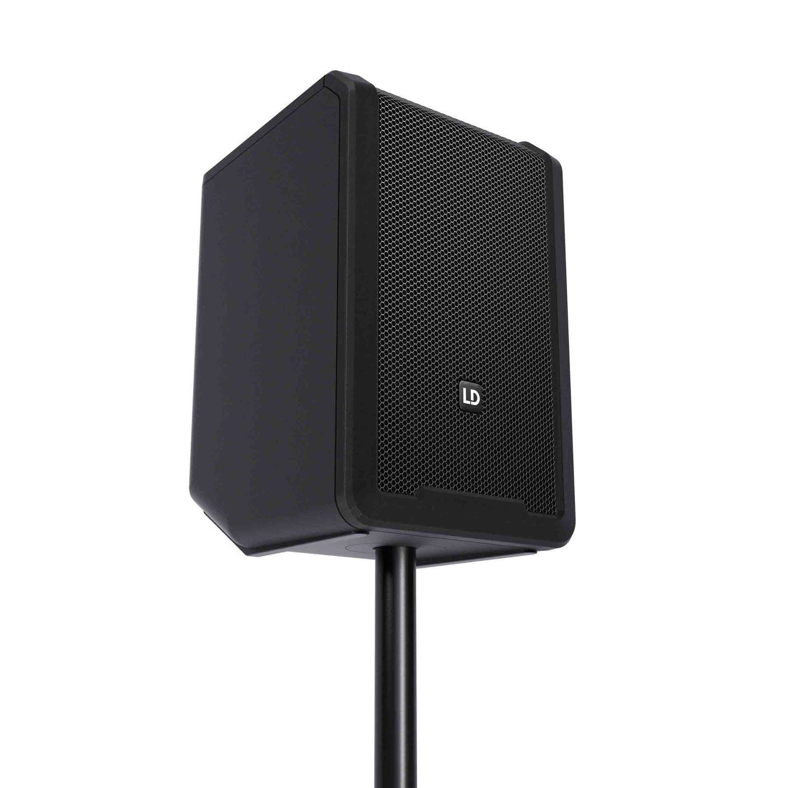 LD Systems LDS-ANNY8(US) Portable Battery-Powered Bluetooth PA Loudspeaker with Mixer - Black by LD Systems