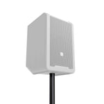 LD Systems LDS-ANNY8W(US) Portable Battery-Powered Bluetooth PA Loudspeaker with Mixer - White by LD Systems