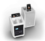 LD Systems LDS-ANNY8W(US) Portable Battery-Powered Bluetooth PA Loudspeaker with Mixer - White by LD Systems