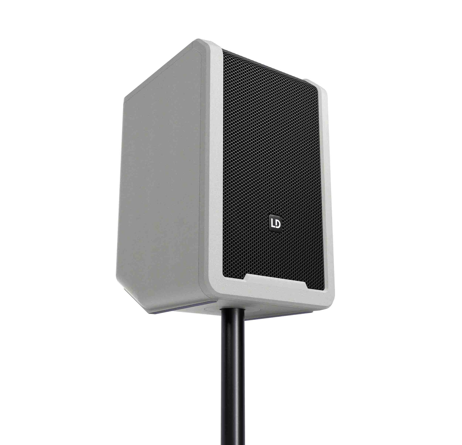 LD Systems LDS-ANNY8G(US) Portable Battery-Powered Bluetooth PA Loudspeaker with Mixer - Urban Grey by LD Systems