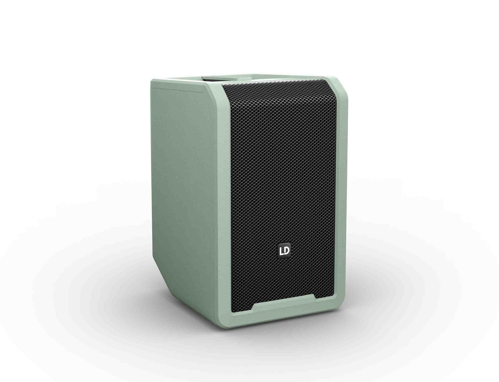 LD Systems LDS-ANNY8GN(US) Portable Battery-Powered Bluetooth PA Loudspeaker with Mixer - Adventure Green by LD Systems