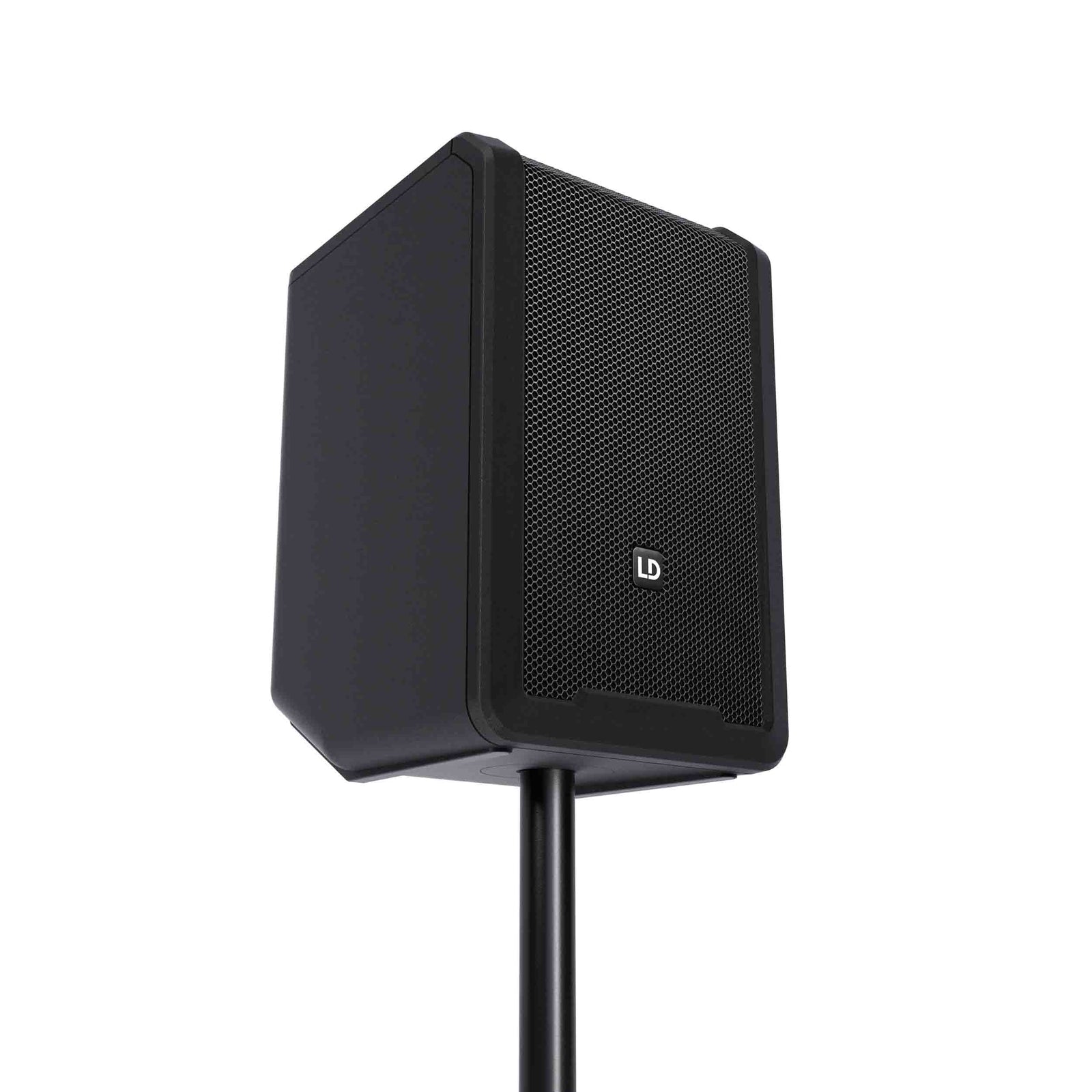 LD Systems LDS-ANNY8BPHB47(US) Portable Battery-Powered Bluetooth PA Loudspeaker with Mixer and 1x Headset Microphone - Stage Black by LD Systems