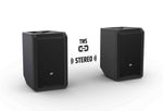 LD Systems LDS-ANNY8BPHB47(US) Portable Battery-Powered Bluetooth PA Loudspeaker with Mixer and 1x Headset Microphone - Stage Black by LD Systems