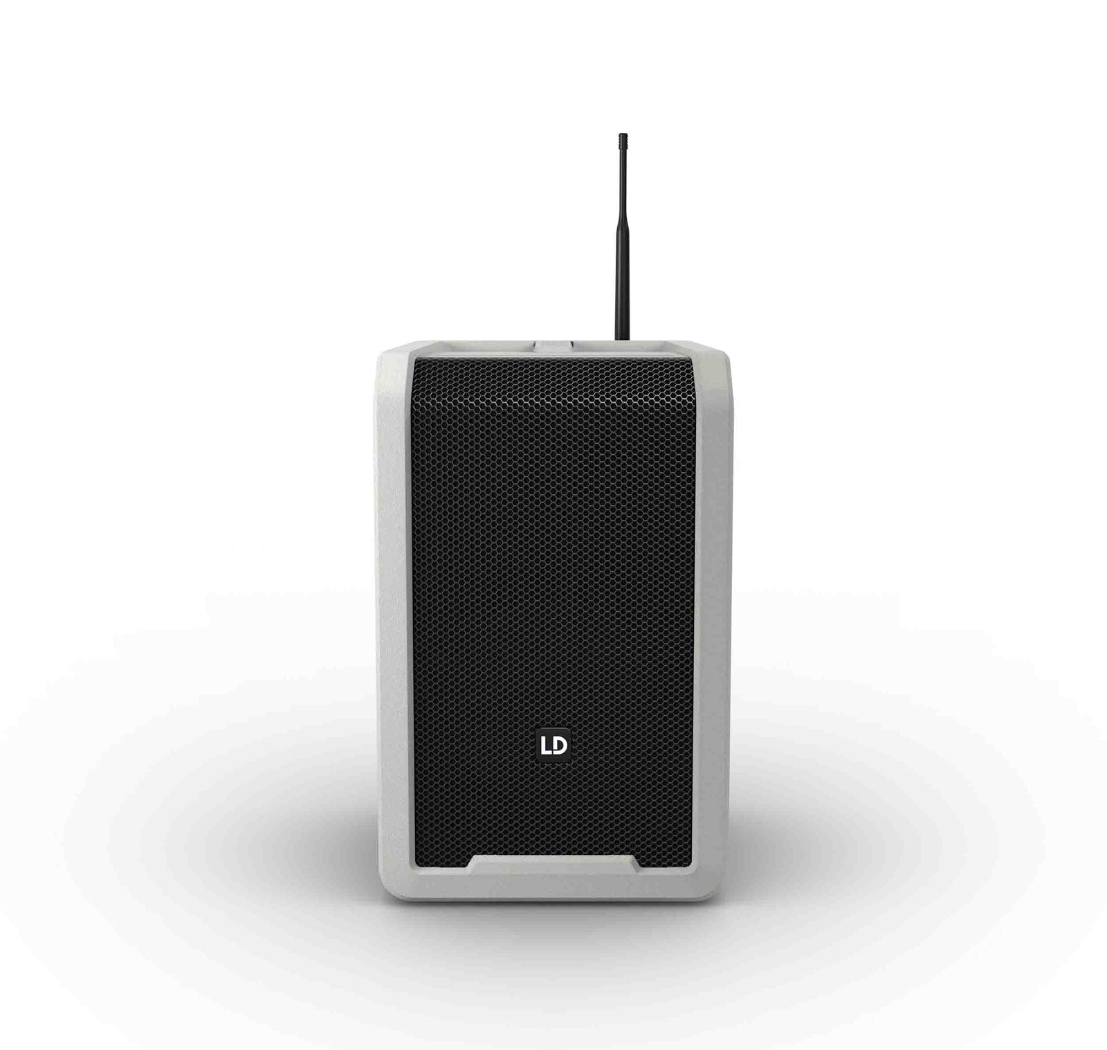 LD Systems LDS-ANNY8GBPHB47(US) Portable Battery-Powered Bluetooth PA Loudspeaker with Mixer and 1x Headset Microphone - Urban Grey by LD Systems