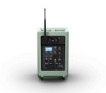 LD Systems LDS-ANNY8GNBPHB47(US) Portable Battery-Powered Bluetooth PA Loudspeaker with Mixer and 1x Headset Microphone - Adventure Green by LD Systems