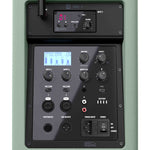 LD Systems LDS-ANNY8GNBPHB47(US) Portable Battery-Powered Bluetooth PA Loudspeaker with Mixer and 1x Headset Microphone - Adventure Green by LD Systems