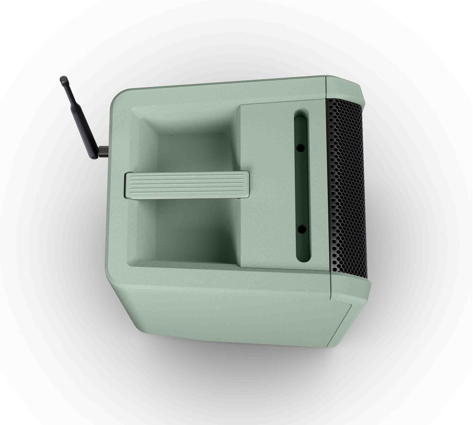LD Systems LDS-ANNY8GNBPHB47(US) Portable Battery-Powered Bluetooth PA Loudspeaker with Mixer and 1x Headset Microphone - Adventure Green by LD Systems