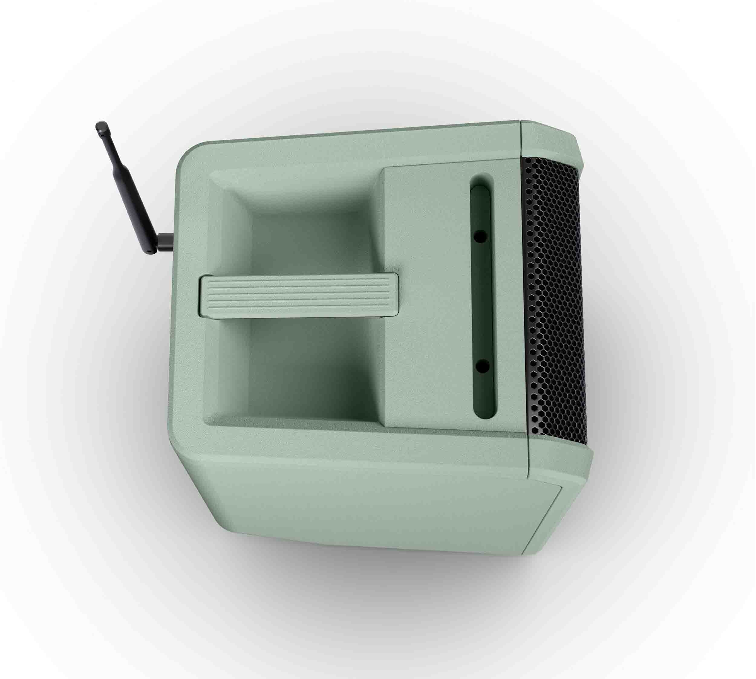 LD Systems LDS-ANNY8GNBPHB47(US) Portable Battery-Powered Bluetooth PA Loudspeaker with Mixer and 1x Headset Microphone - Adventure Green by LD Systems