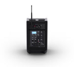 LD Systems ANNY 8 HHD B4.7 (US), Portable Battery-Powered Bluetooth PA Loudspeaker with Mixer and 1x Wireless Handheld Microphone - Stage Black by LD Systems