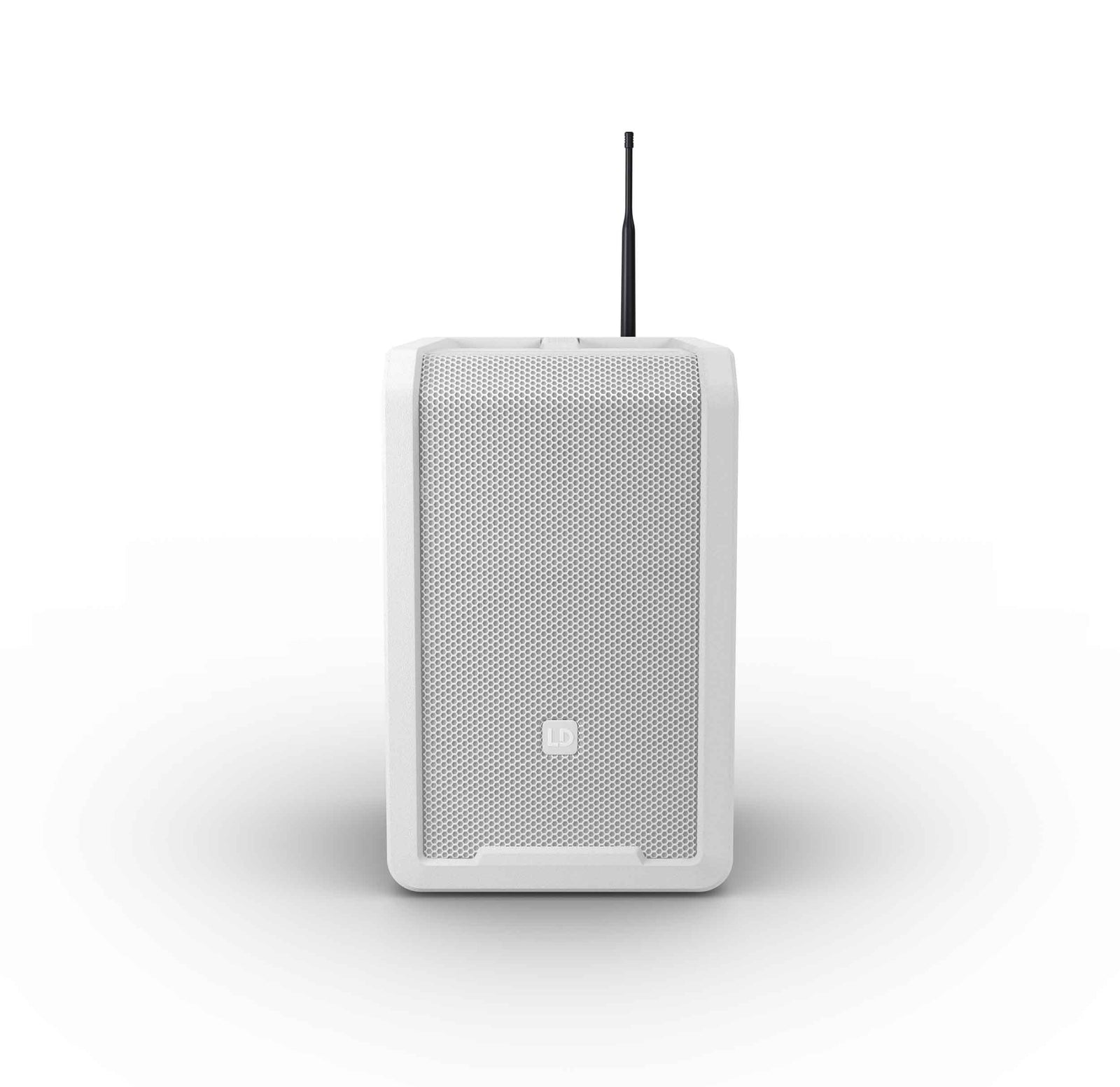LD Systems AANNY 8 HHD B4.7 W (USA Version), Portable Battery-Powered Bluetooth PA Loudspeaker with Mixer and 1x Wireless Handheld Microphone - Pure White by LD Systems