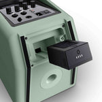 LD Systems ANNY 8 HHD B4.7 GN (US), Battery-Powered Bluetooth PA Loudspeaker with Mixer and 1x Wireless Handheld Microphone - Adventure Green by LD Systems