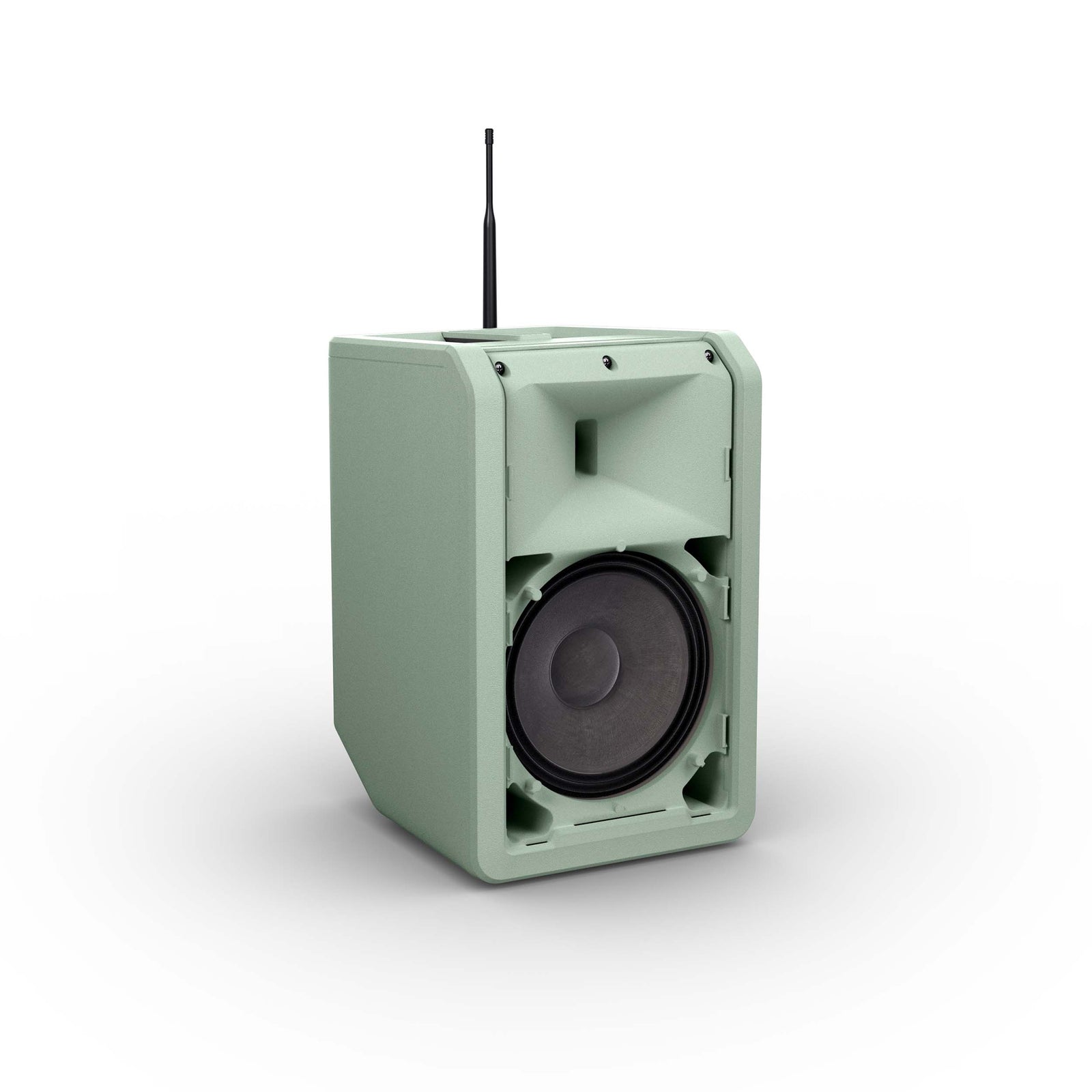 LD Systems ANNY 8 HHD B4.7 GN (US), Battery-Powered Bluetooth PA Loudspeaker with Mixer and 1x Wireless Handheld Microphone - Adventure Green by LD Systems