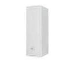 RCF NXL14-A-W, White Compact Active Dual 6-Inch 2-Way Point Source Column Speaker - 2100 Watt