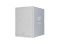 RCF SUB15-AX W, 2200 Watt Portable 15-Inch High-Power Active Subwoofer with Bluetooth and LiveRemote App - White by RCF