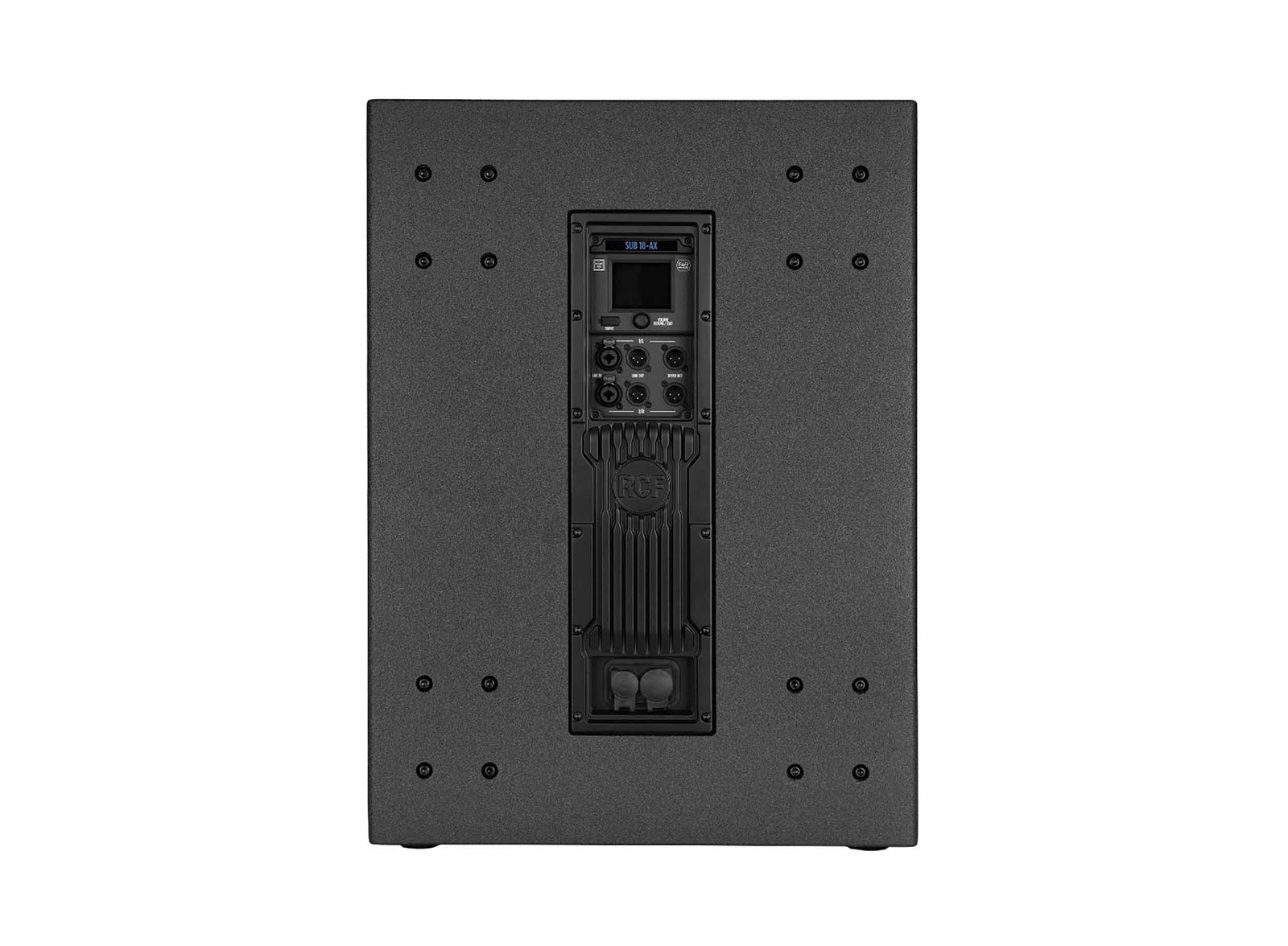 Open Box: RCF SUB18-AX, 2200 Watt Portable 18-Inch High-Power Active Subwoofer with Bluetooth and LiveRemote App - Black by RCF