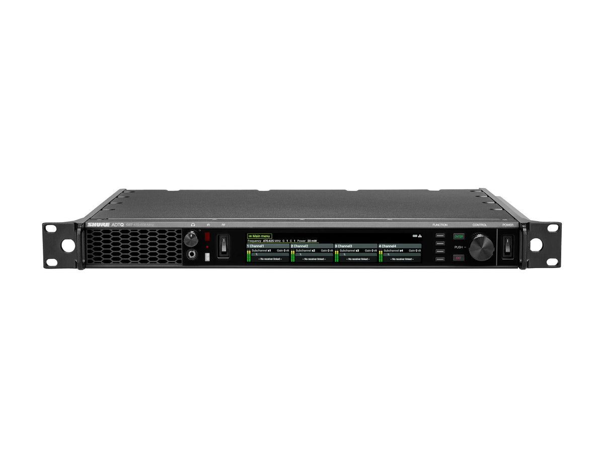 Shure ADTQUS-G57, Axient Digital PSM Quad Transmitter - G57 (470 to 608 MHz)