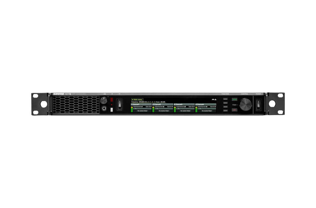 Shure ADTQUS-G57, Axient Digital PSM Quad Transmitter - G57 (470 to 608 MHz)