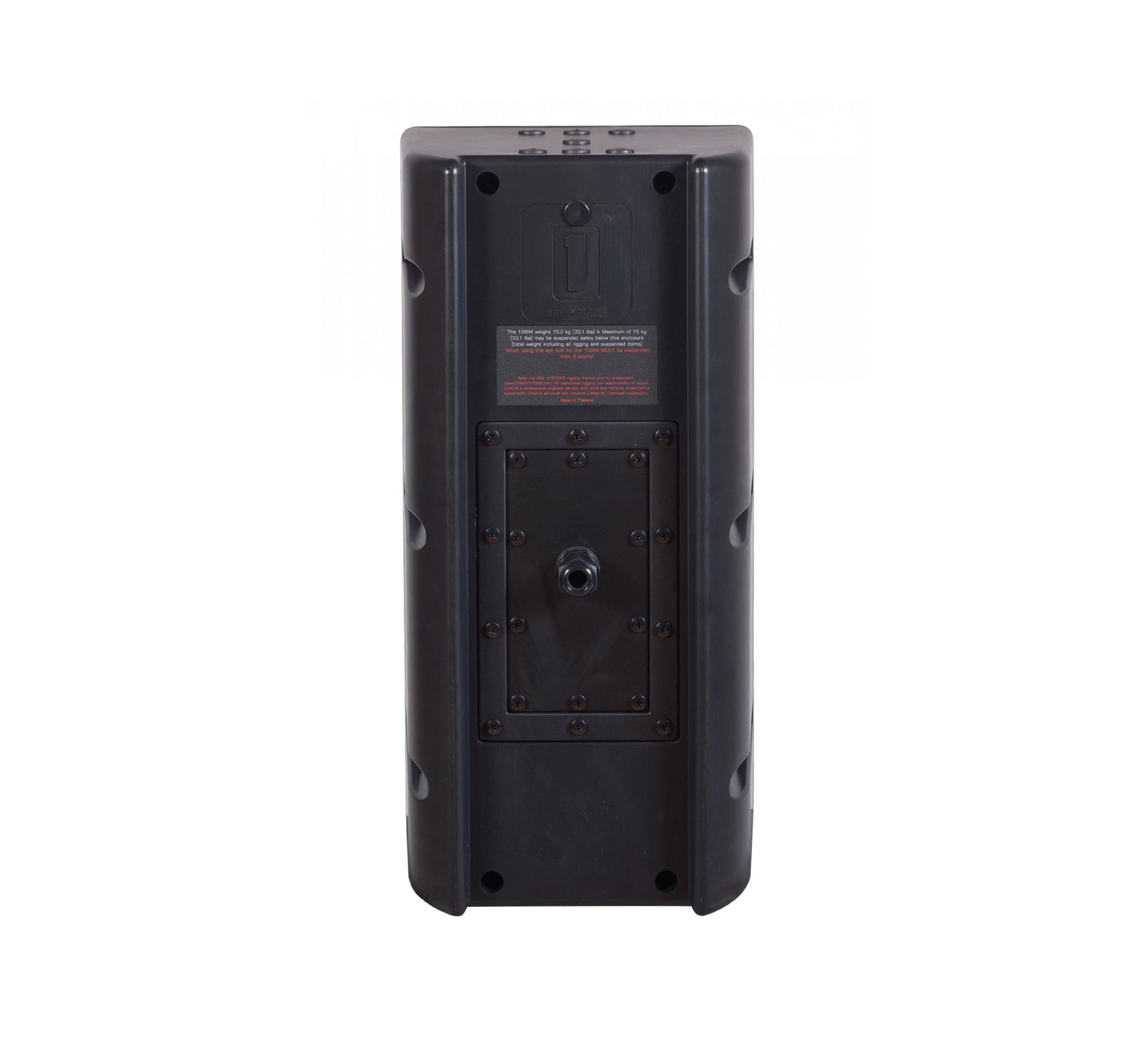 One Systems 108.HTH.UM-BLACK Marine-Grade Stainless Steel U-Bracket by One Systems
