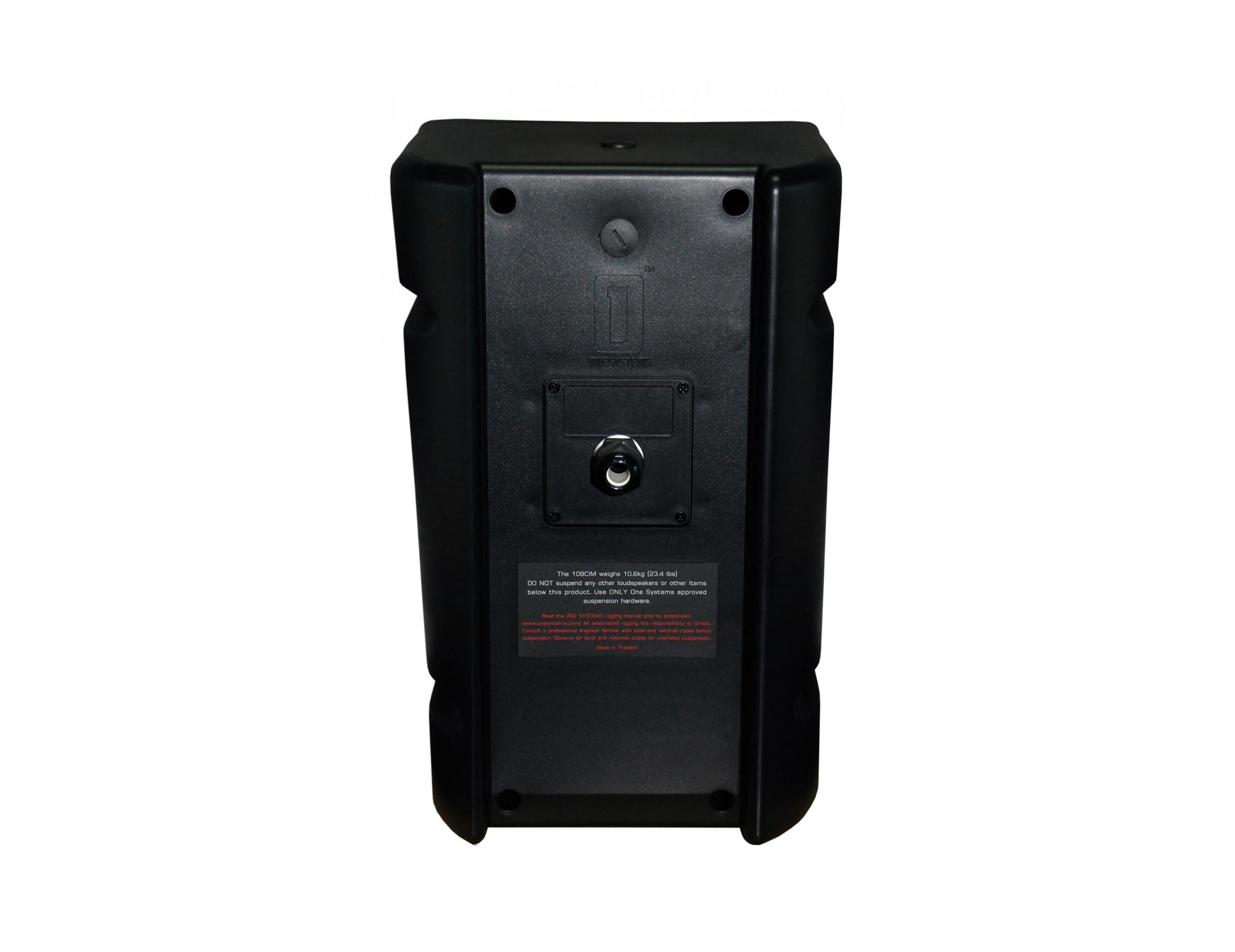One Systems 108.HTC-BLACK, Platinum Hybrid Series 8-Inch Loudspeaker - Black by One Systems