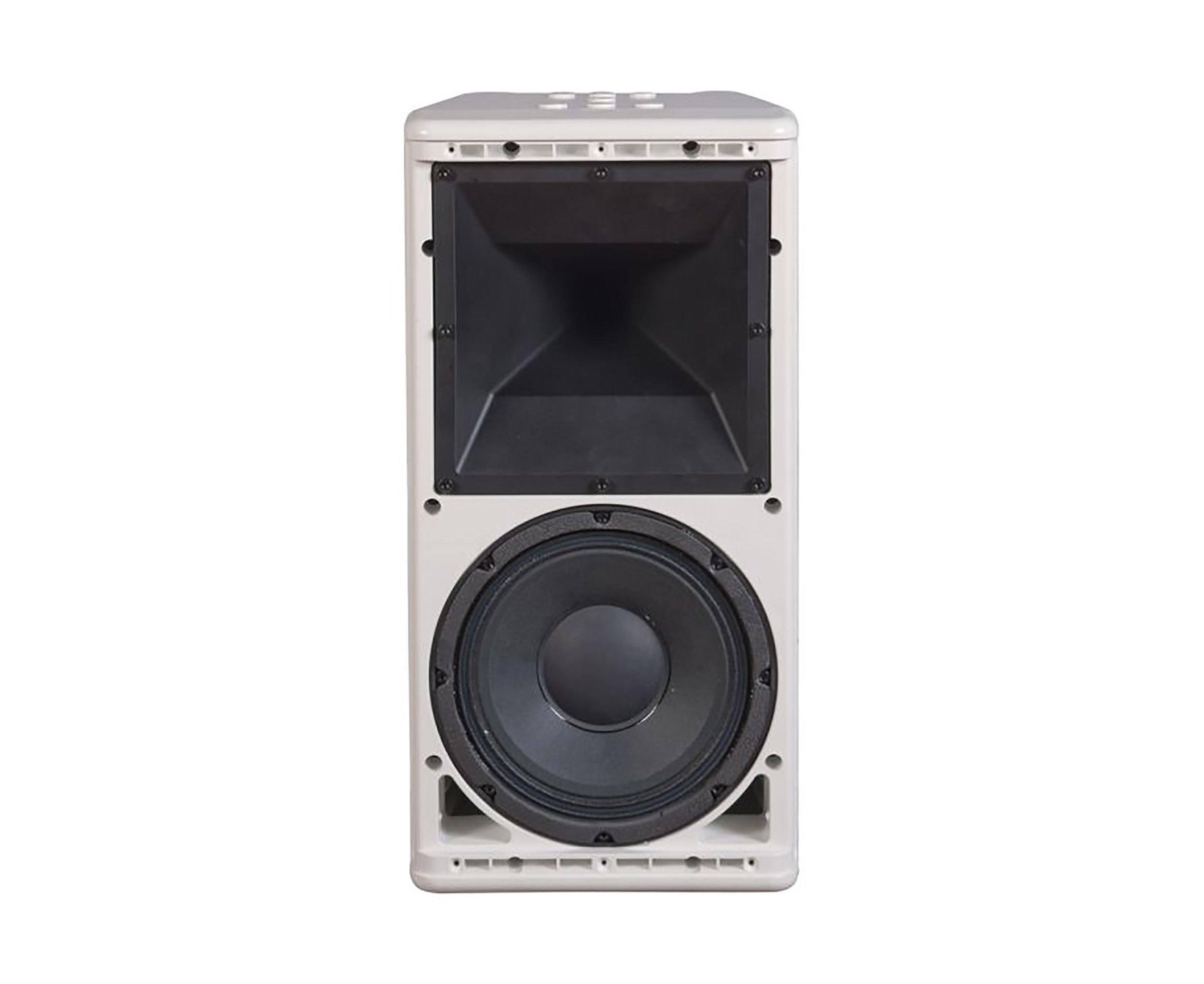 One Systems 108.HTH-WHITE IP56-Rated Installation Loudspeaker with 70/100V Transformer - White