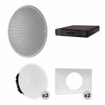 Shure 920PR AL-V Large Conferencing Room Bundle with MXA920-R Ceiling Mic, P300 IntelliMix Processor, MXN5W-C Networked Speakers, and A-MXN5-TB Tile Bridge by Shure