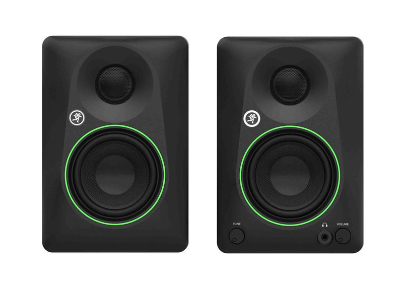 Mackie CR3, 3.5" Powered Studio Monitors with Tone Control by Mackie