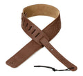 Levy's Leathers DM1SG-BRN 2.5-inch Leather Strap with Embroidery - Brown by Levy's Leathers