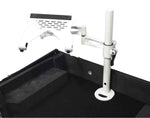 B-Stock: ProX XZF-LTARM PKG WH DJ Package, Articulating Laptop Tray Arm with Shelf and Pole for Control Tower