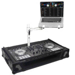 B-Stock: ProX XZF-LTARM PKG WH DJ Package, Articulating Laptop Tray Arm with Shelf and Pole for Control Tower