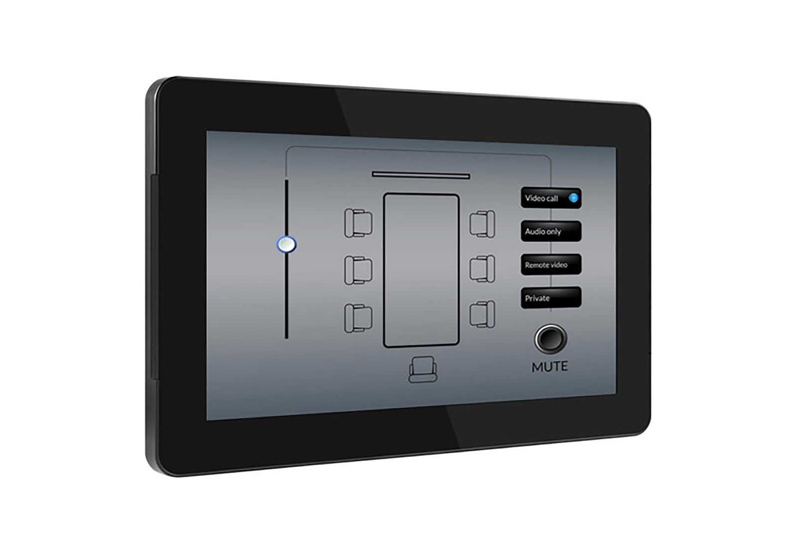 Allen and Heath AH-CC-7 Custom Control Touch Panel for Desktop or Wall Mount Use by ALLEN & HEATH