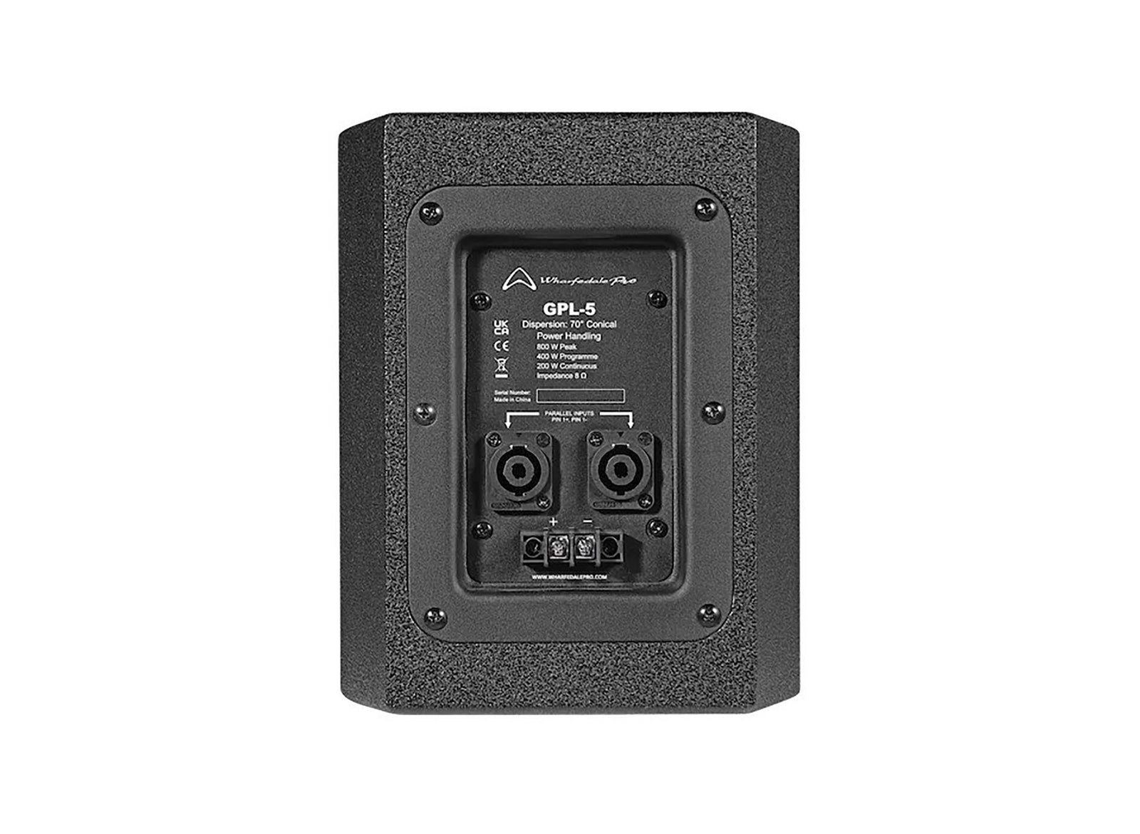 Wharfedale GPL-5 BK, 5-Inch Active Full-Range Speaker by Wharfedale Pro