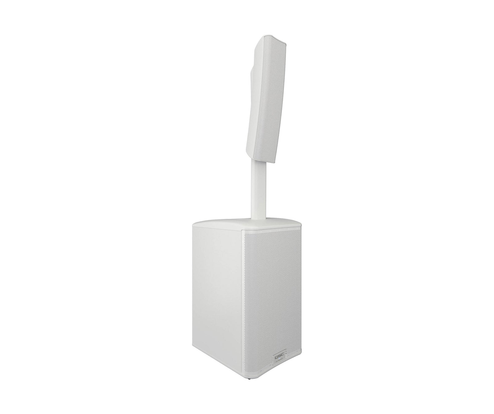 QSC KC12-WH 3000 Watt Active 3-Way Column Speaker with Bluetooth - White by QSC